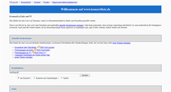 Desktop Screenshot of konzertliste.de
